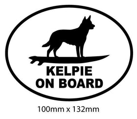 KELPIE-DOG-ON-BOARD-dog-on-surfboard-car-sticker decal