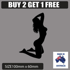 Sexy GIRL #2 Car Decal Sticker Vinyl decal JDM For CAR