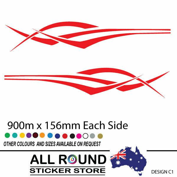 [Best Selling Trending Australian Themed Vehicle Stripes Online]-Mega Sticker Store