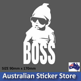 Baby Boss on board car sticker popular ebay sticker decal hangover baby