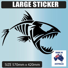 Fishing Sticker Decal AUSSIE BONEFISH car Fish Tackle Boat 4x4