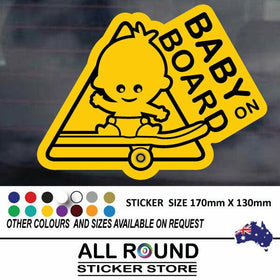 Baby on board my family sticker popular  car  Sticker Decal Cute  JDM