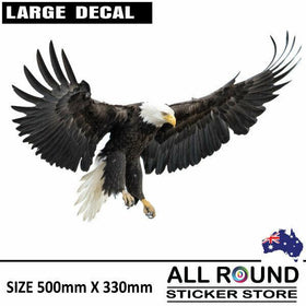 LARGE 500mm Flying Eagle sticker decal RV Motorhome, 4X4, vehicle,