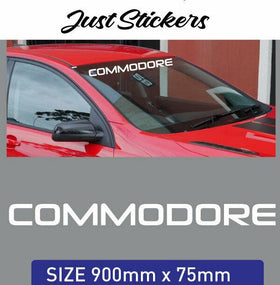 HOLDEN COMMODORE WINDSCREEN DECAL ,Car sticker  bumper sticker ,4X4,  sticker ,