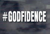 Godfidence -Christian car-sticker-decal-man-cave-4x4-mancave laptop