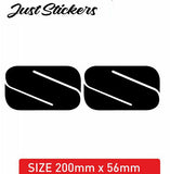 [Best Selling Trending Australian Themed Vehicle Stripes Online]-Mega Sticker Store