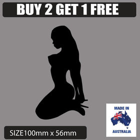 Sexy GIRL #4 Car Decal Sticker Vinyl decal JDM For CAR