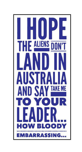 Funny Australian Politics sticker Bumper sticker