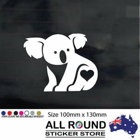 Cute Koala sticker decal for car , fridge, laptop, toolbox,  window, vehicle, Au