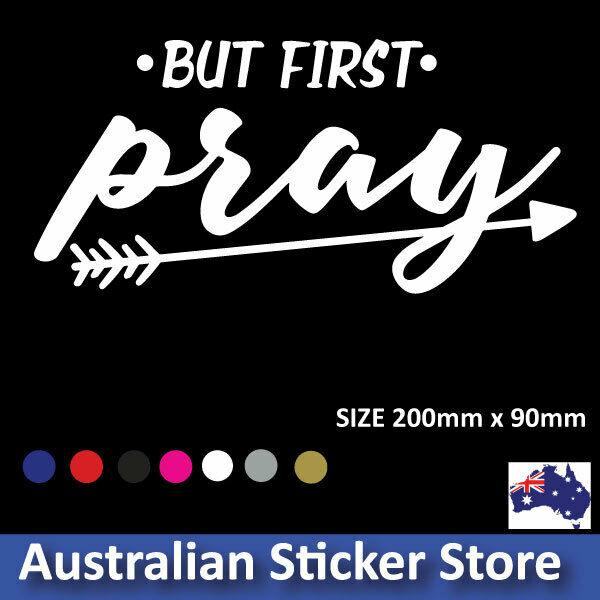 But First Jesus Sticker, Christian Stickers, Laptop Sticker