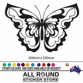 LARGE BUTTERFLY  STICKER DECAL FOR BOAT CAR 4X4 RV CAMPERVAN