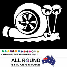 Gary Turbo Snail sticker JDM, Drift,  vinyl decal 150mm x 100mm