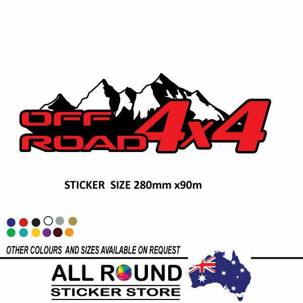 4wd Stickers for Sale