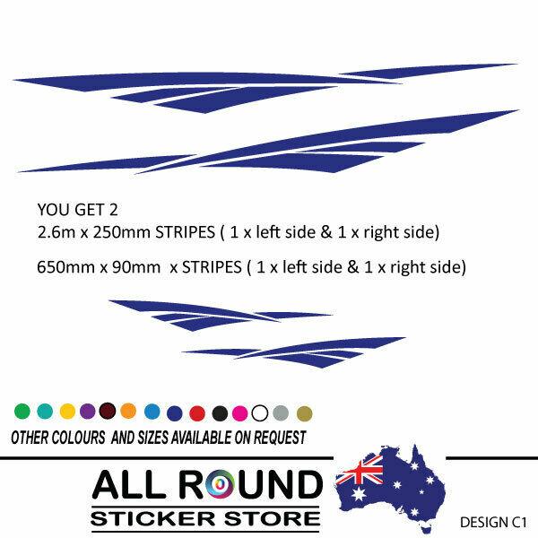 [Best Selling Trending Australian Themed Vehicle Stripes Online]-Mega Sticker Store