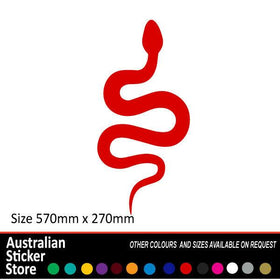 Large Snake sticker decal for car , motorhome, 4x4,  window 570mm