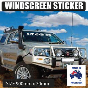 4x4 windscreen sticker Adventure
