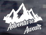 Adventure awaits sticker decal Australian made