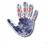 Australian Handprint with flag vehicle decal