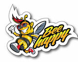Bee Happy sticker for car or laptop Sticker Store