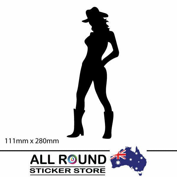 [Best Selling Trending COWGIRL CAR STICKER Online]-Mega Sticker Store