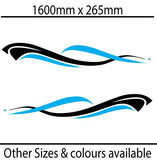 Customizable Stripe Decals for Motorhomes, Campervans, Horse Floats & Boats - Adhesive Sticker Set