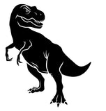 Dinosaur sticker decal of Tyrannosaurus for vehicle sticker - Mega Sticker Store