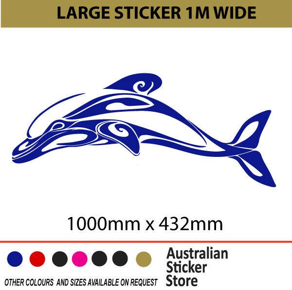 [Best Selling Dolphin vehicle vinyl sticker decal for boat motorhome  Online]-Mega Sticker Store