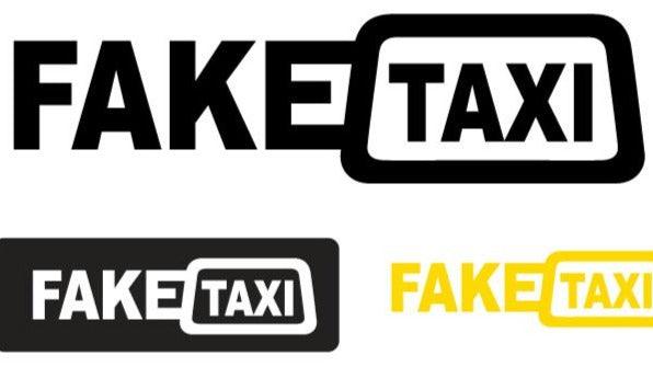 Fake Taxi sticker funny car sticker JDM Bumper sticker - Mega Sticker Store