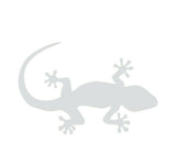 etched window sticker gecko frosted look