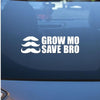 Movember sticker for car, 4x4, or other vehicle