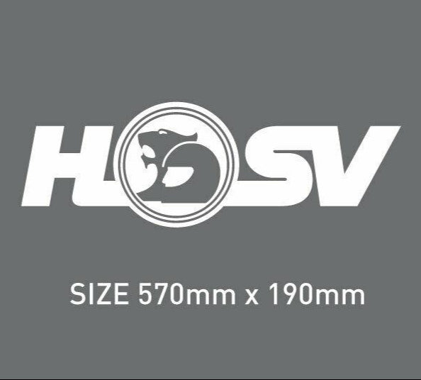 HSV HOLDENCar sticke Decal