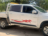 Horse Stripe Decals Horse stickers - Mega Sticker Store