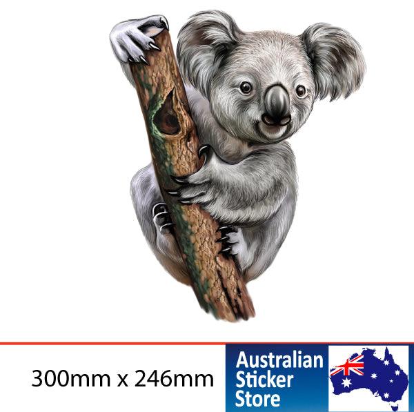 Cute Koala sticker for vehicle, motorhome, truck - Mega Sticker Store