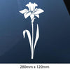 Large Flower Decal for car , window, wall, girly sticker - Mega Sticker Store