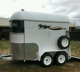 Large Horse Float Pin Stripe Decal: 1200mm Ute & Trailer Side Stickers