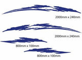 [Best Selling Trending Australian Themed Vehicle Stripes Online]-Mega Sticker Store