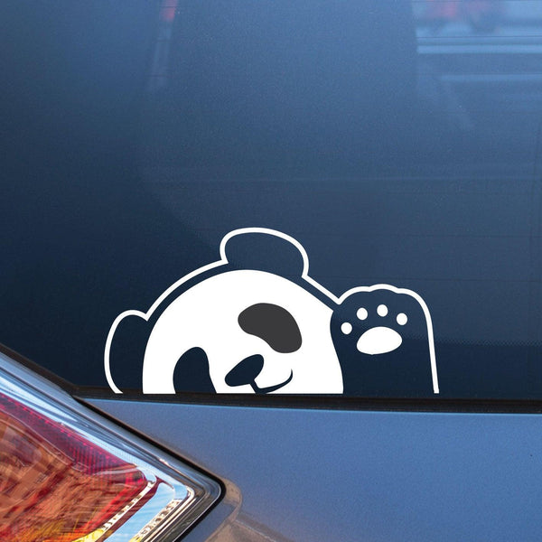 Panda Bear car sticker decal window vehicle - Mega Sticker Store