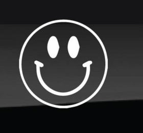 Smiley Emoticon face car sticker 4x4 JDM decal