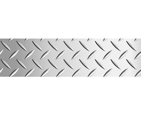 Steel checkerplate  Pinstripe vehicle sticker decal car motorhome van life  4x4 4wd stripe graphic