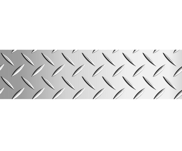Steel checkerplate Pinstripe vehicle sticker decal car motorhome van life 4x4 4wd stripe graphic - Mega Sticker Store