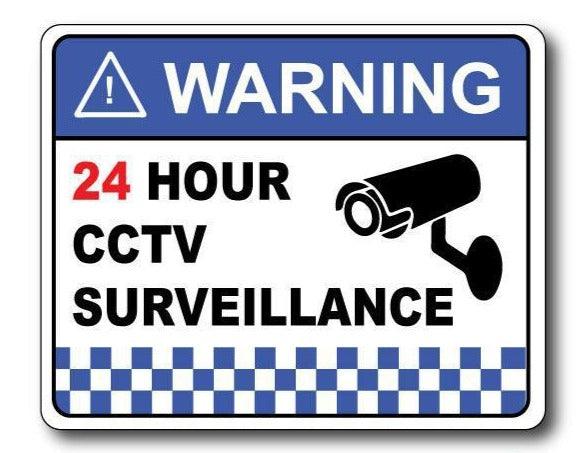 3x CCTV In Operation Sticker- Security, Surveillance, CCTV Sign, Window, Warning - UK - Foto 12