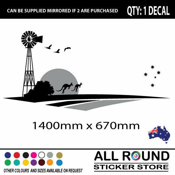 Windmill sticker for vehicle