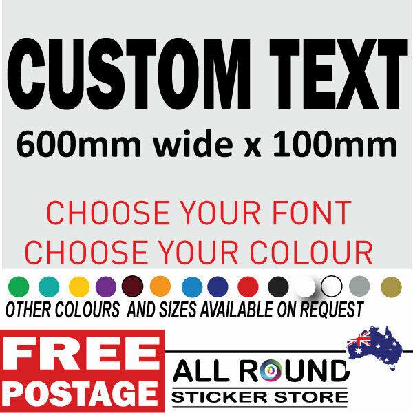 computer cut vinyl lettering car decals