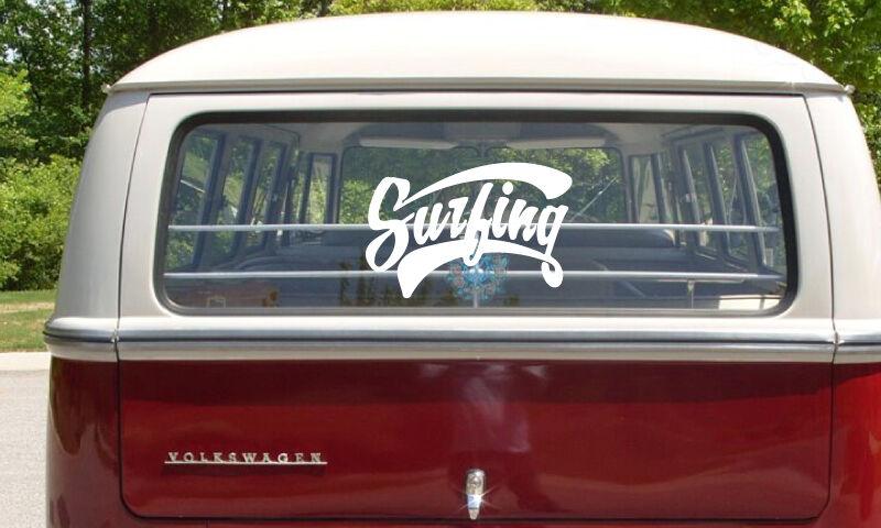large Surfing sticker decal sticker 4WD Skate surf