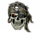 pirate skull sticker