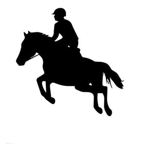 Show Jumping Horse Decal (Single)