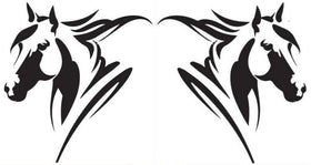 Horse Head Decal (Set of 2)