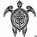 turtle vehicle sticker 